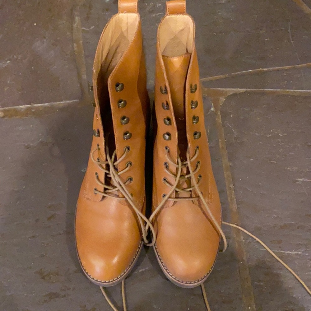 Madewell Patti Lace-up Boots